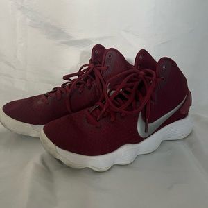 red nike hyperdunks 2017. size 8.5 womens